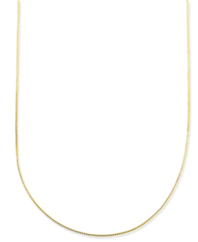 Shop Giani Bernini Fine Venetian 20" Chain Necklace In 18k Gold-plate Over Sterling Silver, Created For M