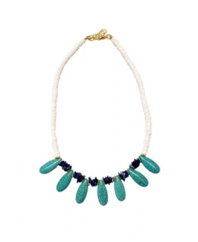 Shop Minu Jewels Alexandria Necklace In Multi