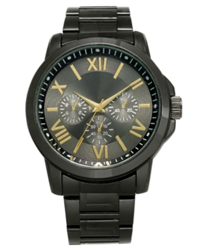 Shop Inc International Concepts Men's Gunmetal Gray Bracelet Watch 46mm, Created For Macy's