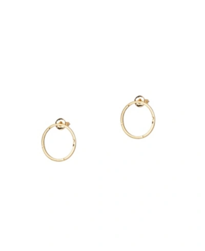 Shop Amorcito Venus Studs Small In Gold