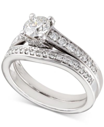 Shop X3 Diamond Bridal Set (1-1/5 Ct. T.w.) In 18k White Gold