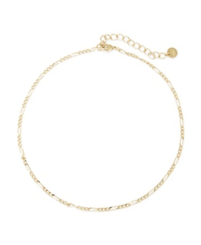 Brook & York Lennon Figaro Chain Choker In Gold