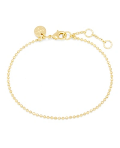 Brook & York Mae Bead Chain Bracelet In Gold