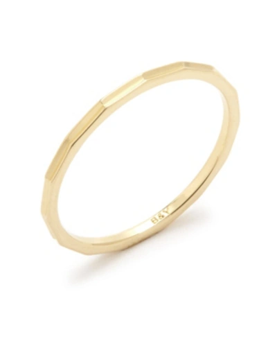 Shop Brook & York Perry Extra Thin Ring In Gold