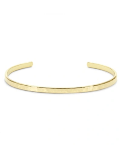 Shop Brook & York Maren Thin Cuff Bracelet In Gold