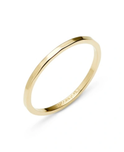 Shop Brook & York Maren Extra Thin Ring In Gold