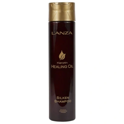 Shop L'anza Keratin Healing Oil Silken Shampoo (300ml)