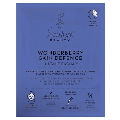 Shop Seoulista Wonderberry Skin Defence Instant Facial 30ml