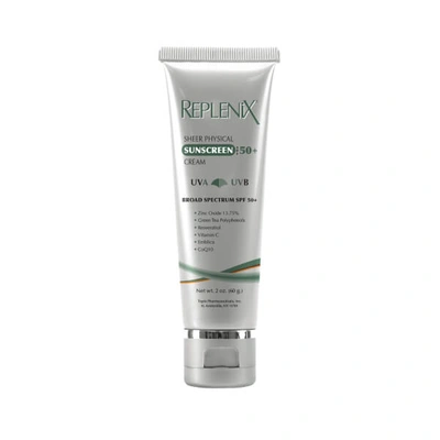 Shop Replenix Sheer Mineral Face Sunscreen Spf 50+