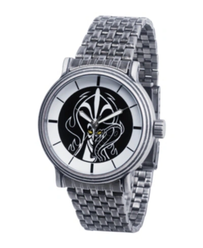 Shop Ewatchfactory Disney Villains Jafar Men's Antique Silver Vintage Watch 44mm