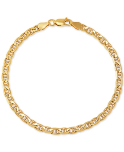 Giani Bernini Mariner Link Chain Bracelet In 18k Gold-plated Sterling Silver Or Sterling Silver, Created For Macy' In Gold Over Silver