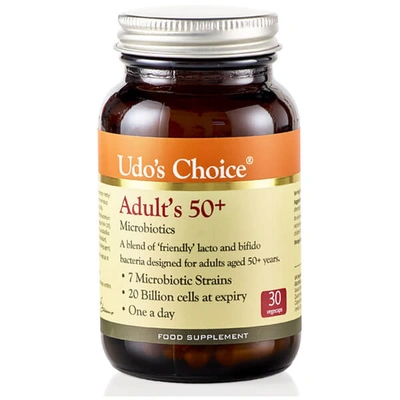 Shop Udo's Choice Adult 50+ Blend Microbiotics - 30 Vegecaps