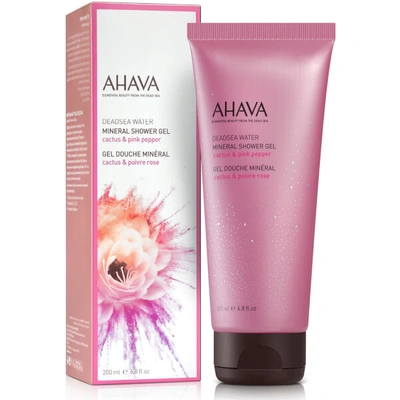 Shop Ahava Mineral Shower Gel - Cactus Pink Pepper 200ml