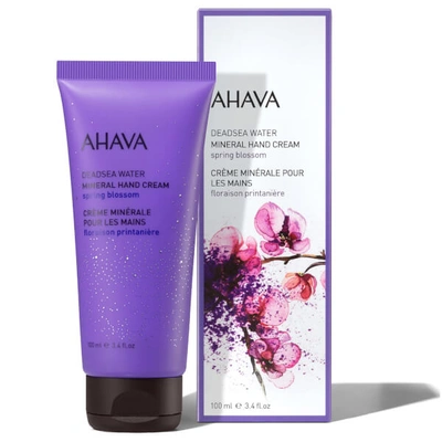 Shop Ahava Mineral Hand Cream Spring Blossom 100ml