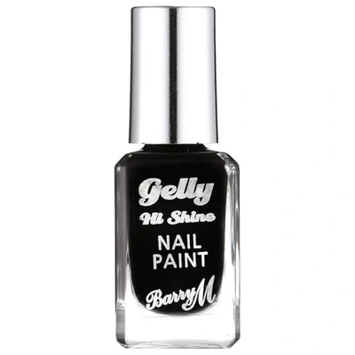Shop Barry M Cosmetics Gelly Hi Shine Nail Paint (various Shades) In Black Forest