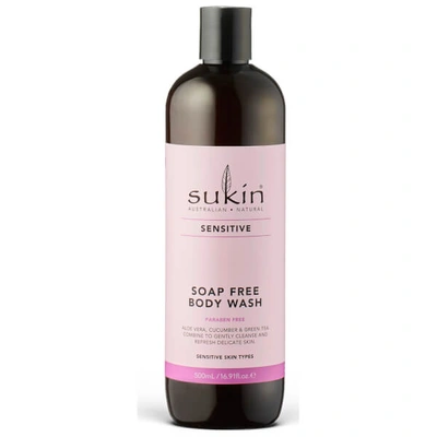 Shop Sukin Sensitive Soap Free Body Wash (500ml)