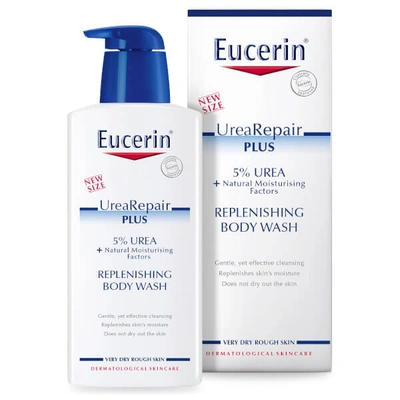 Shop Eucerin ® Dry Skin Replenishing Body Wash 5% Urea Plus Lactate (400ml)