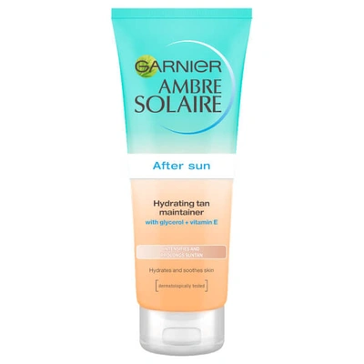 Shop Garnier Ambre Solaire After Sun Tan Maintainer With Self Tan 200ml