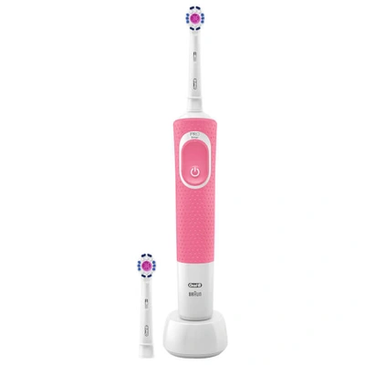 Shop Oral B Oral-b Vitality Plus White And Clean Power Handle Electric Toothbrush - Pink