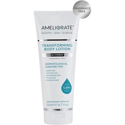 Shop Ameliorate Transforming Body Lotion Fragrance Free 200ml