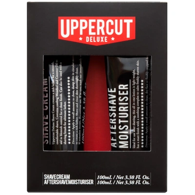 Shop Uppercut Deluxe Shave Cream And Aftershave Duo