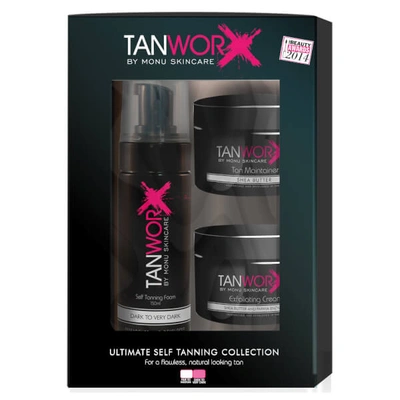Shop Tanworx Ultimate Self Tanning Foam Collection - Dark/very Dark (worth £63.80)