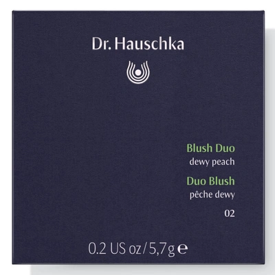 Shop Dr. Hauschka Blush Duo In Dewy Peach