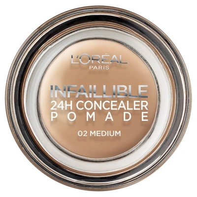 Shop L'oréal Paris Infallible Concealer Pomade 15g (various Shades) In 02 Medium