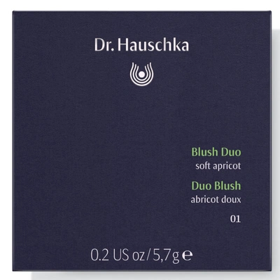 Shop Dr. Hauschka Blush Duo In Soft Apricot