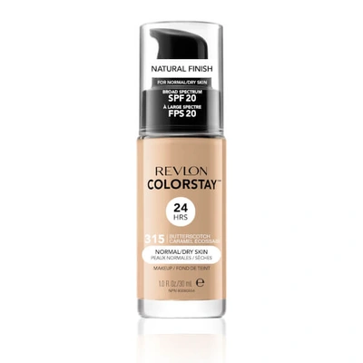 Shop Revlon Colorstay Make-up Foundation For Normal/dry Skin (various Shades) In Butterscotch