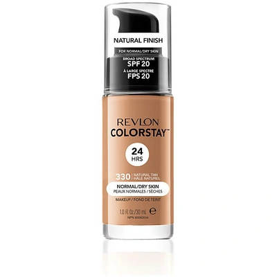 Shop Revlon Colorstay Make-up Foundation For Normal/dry Skin (various Shades) In Natural Tan