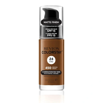 Shop Revlon Colorstay Make-up Foundation For Combination/oily Skin (various Shades) In Mocha