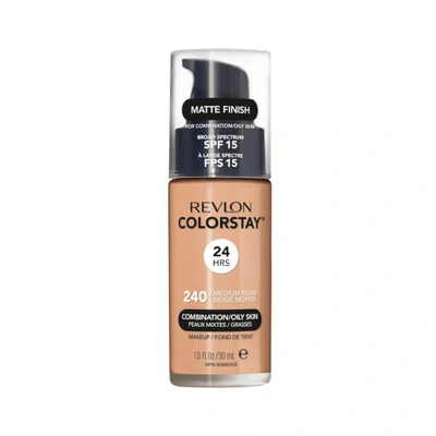 Shop Revlon Colorstay Make-up Foundation For Combination/oily Skin (various Shades) In Medium Beige