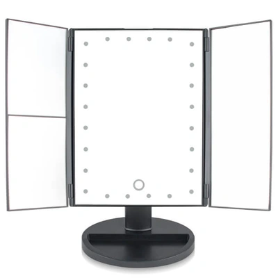 RIO RIO 24 LED TOUCH DIMMABLE COSMETIC MAKEUP MIRROR WITH 2X & 3X MAGNIFICATION RIO24LTDCMMW23M