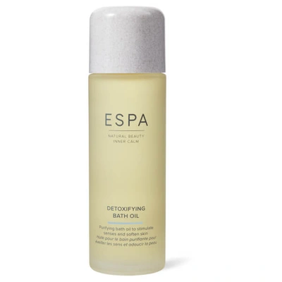 Shop Espa Detoxifying Bath Oil 100ml