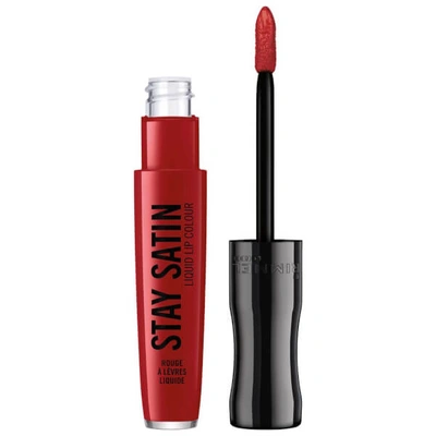 Shop Rimmel Stay Satin Liquid Lipstick 5.5ml (various Shades) In Redical