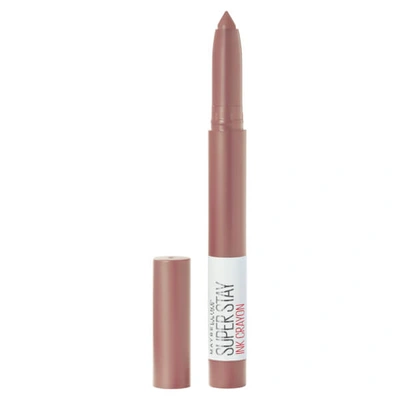 Shop Maybelline Superstay Matte Ink Crayon Lipstick 32g (various Shades) In 10 Trust Your Gut