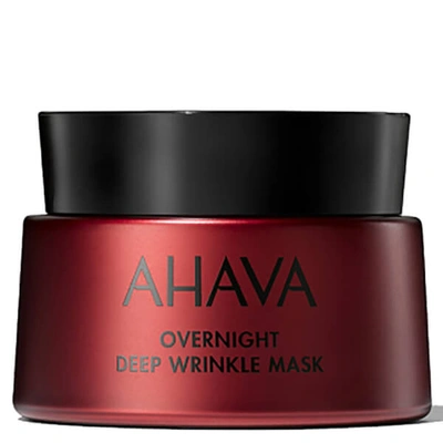 Shop Ahava Exclusive Overnight Deep Wrinkle Mask 50ml