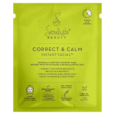 Shop Seoulista Beauty Correct And Calm Instant Facial