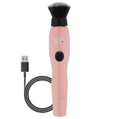 Shop Spa Sciences Echo Antimicrobial Sonic Makeup Brush (various Shades) - Pink