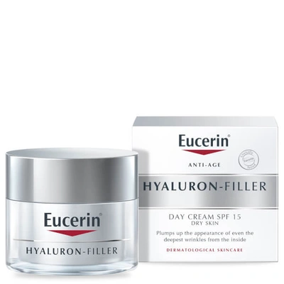 Shop Eucerin ® Anti-age Hyaluron-filler Day Cream For Dry Skin Spf15 + Uva Protection (50ml)