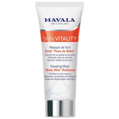 Shop Mavala Skin Vitality Sleeping Mask Baby Skin Radiance 65ml