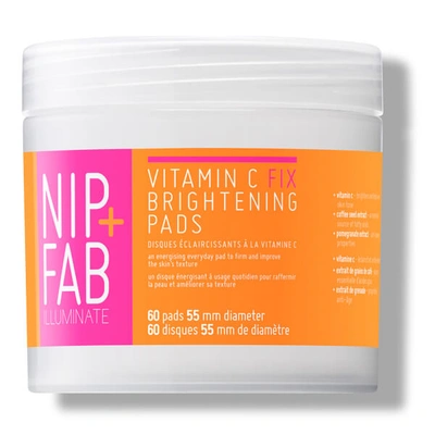 Shop Nip+fab Vitamin C Fix Brightening Pads 50ml