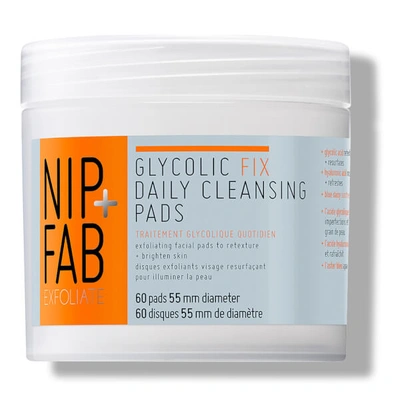 Shop Nip+fab Glycolic Fix Daily Cleansing Pads - 60 Pads