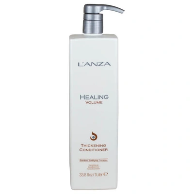 Shop L'anza Lanza Healing Volume Thickening Conditioner (1000ml) - (worth £101.00)