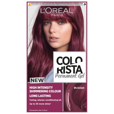 Shop L'oréal Paris Colorista Permanent Gel Hair Dye (various Shades) In Voilet Purple