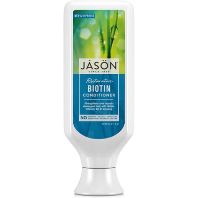 Shop Jason Hair Care Biotin And Hyaluronic Acid Conditioner 454g