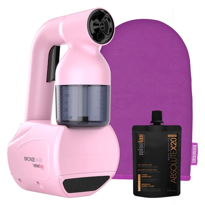 Shop Minetan Bronze Babe Personal Spray Tan Kit - Pink 50ml