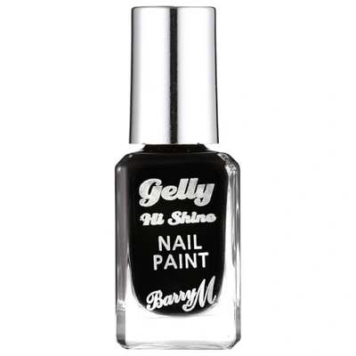 Shop Barry M Cosmetics Gelly Hi Shine Nail Paint (various Shades) - Black Forest