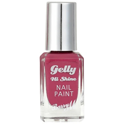 Shop Barry M Cosmetics Gelly Hi Shine Nail Paint (various Shades) - Rhubard